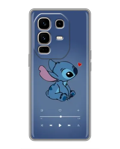 Чехол для Infinix Note 50 Pro Plus с картинкой «Музыкальный Stitch»