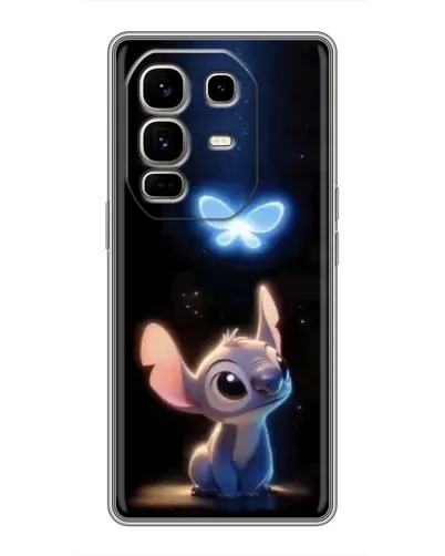 Чехол для Infinix Note 50 Pro Plus с картинкой «Сияющий Стич»