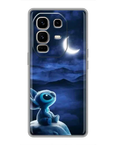 Чехол для Infinix Note 50 Pro Plus с картинкой «Лунная ночь Стича»