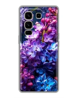 Чохол для Infinix Note 50 Pro Plus з картинкою «Бузковий цвіт»