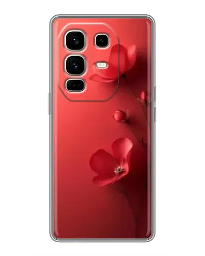 Чехол для Infinix Note 50 Pro Plus с картинкой «Маковые соцветия» Чехол для Infinix Note 50 Pro Plus с картинкой «Маковые соцветия»