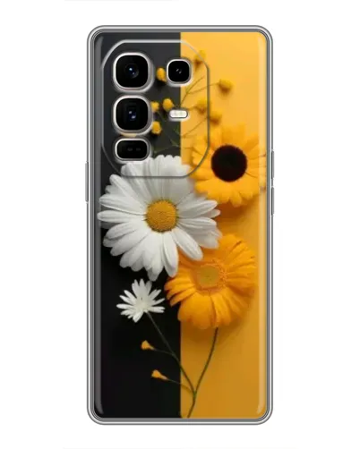 Чехол для Infinix Note 50 Pro Plus с картинкой «Подсолнух и ромашка» Чехол для Infinix Note 50 Pro Plus с картинкой «Подсолнух и ромашка»