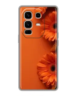 Чохол для Infinix Note 50 Pro Plus з картинкою «Помаранчеві гербери»