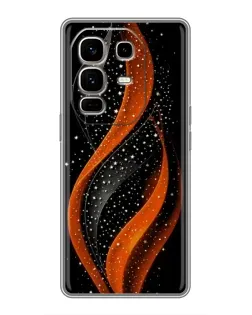 Чохол для Infinix Note 50 Pro Plus з картинкою «Вогняна зоряна хвиля»