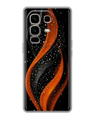 Чохол для Infinix Note 50 Pro Plus з картинкою «Вогняна зоряна хвиля»