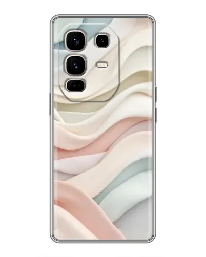 Чохол для Infinix Note 50 Pro Plus з картинкою «Пастельні ніжні хвилі»
