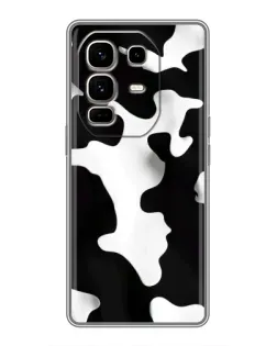 Чохол для Infinix Note 50 Pro Plus з картинкою «Чорно-біла пляма»