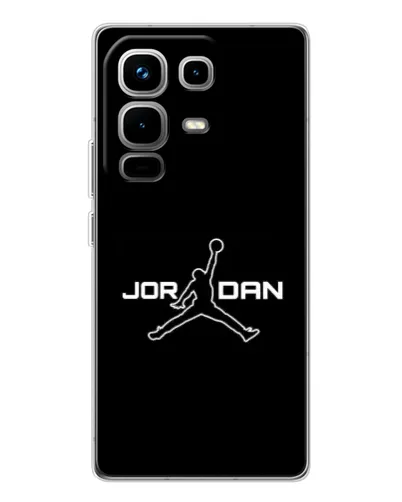 Чехол для Infinix Note 50 Pro с картинкой «Nike Pink Swirl»