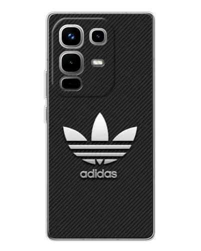 Чехол для Infinix Note 50 Pro с картинкой «Adidas Карбоновая текстура» Чехол для Infinix Note 50 Pro с картинкой «Adidas Карбоновая текстура»