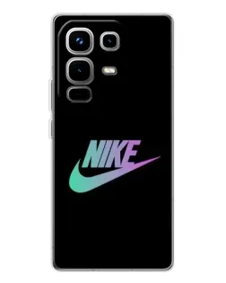 Чехол для Infinix Note 50 Pro с картинкой «Nike — городская ночь»