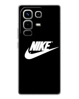 Чохол для Infinix Note 50 Pro з картинкою «Мазки фарби Nike»