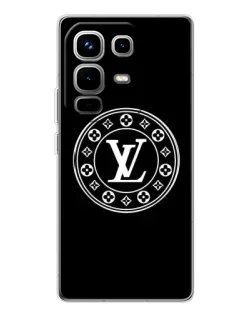 Чехол для Infinix Note 50 Pro с картинкой «LV — печать стиля»