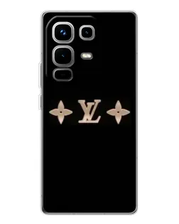 Чехол для Infinix Note 50 Pro с картинкой «Louis Vuitton — минимализм»