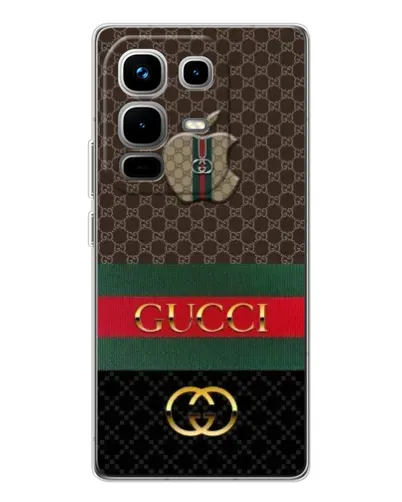 Чехол для Infinix Note 50 Pro с картинкой «Gucci — брендированный десерт»