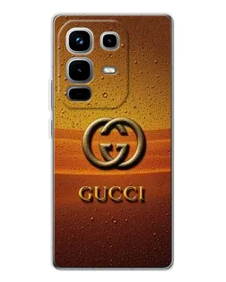 Чехол для Infinix Note 50 Pro с картинкой «Gucci — солнечный градиент»