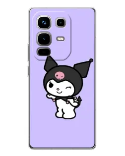 Чехол для Infinix Note 50 Pro с картинкой «Классическая Kuromi» Чехол для Infinix Note 50 Pro с картинкой «Классическая Kuromi»
