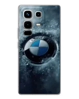 Чехол для Infinix Note 50 Pro с картинкой «Логотип BMW — лед» Чехол для Infinix Note 50 Pro с картинкой «Логотип BMW — лед»