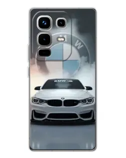 Чехол для Infinix Note 50 Pro с картинкой «BMW в белом дыму» Чехол для Infinix Note 50 Pro с картинкой «BMW в белом дыму»