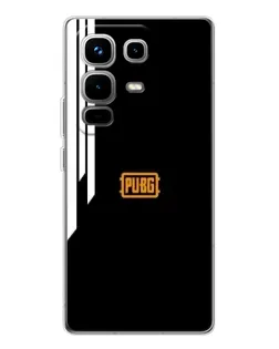Чехол для Infinix Note 50 Pro с картинкой «PUBG — вертикальные линии»
