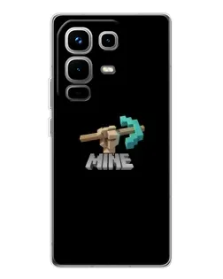 Чехол для Infinix Note 50 Pro с картинкой «Алмазная кирка»