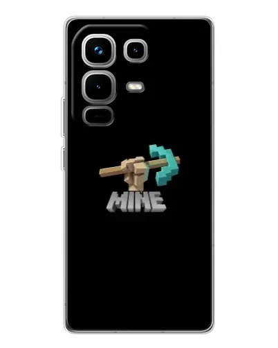 Чехол для Infinix Note 50 Pro с картинкой «Алмазная кирка» Чехол для Infinix Note 50 Pro с картинкой «Алмазная кирка»