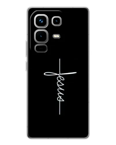 Чехол для Infinix Note 50 Pro с картинкой «Тонкая линия веры»