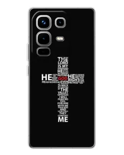 Чохол для Infinix Note 50 Pro з картинкою «Текстовий хрест»