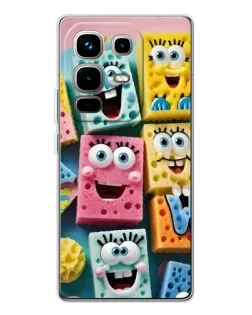 Чехол для Infinix Note 50 Pro с картинкой «Цветные губки» Чехол для Infinix Note 50 Pro с картинкой «Цветные губки»