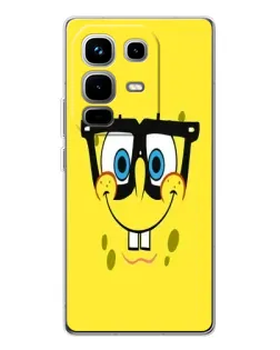 Чохол для Infinix Note 50 Pro з картинкою «Мінімалістичний Спанч Боб»