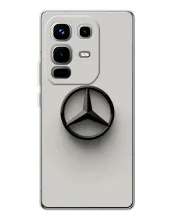Чехол для Infinix Note 50 Pro с картинкой «Mercedes Maybach стиль»