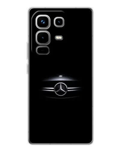 Чехол для Infinix Note 50 Pro с картинкой «Mercedes — абстрактные линии» Чехол для Infinix Note 50 Pro с картинкой «Mercedes — абстрактные линии»