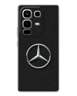Чохол для Infinix Note 50 Pro з картинкою «Карбоновий Mercedes стиль» Чохол для Infinix Note 50 Pro з картинкою «Карбоновий Mercedes стиль»