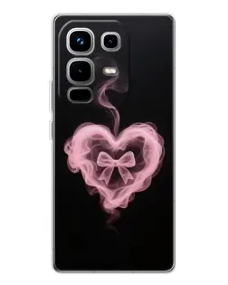 Чохол для Infinix Note 50 Pro з картинкою «Димчасте серце»