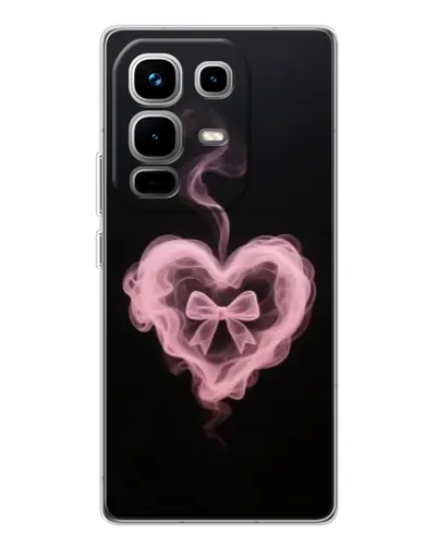 Чехол для Infinix Note 50 Pro с картинкой «Дымчатое сердце» Чехол для Infinix Note 50 Pro с картинкой «Дымчатое сердце»