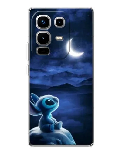 Чехол для Infinix Note 50 Pro с картинкой «Лунная ночь Стича» Чехол для Infinix Note 50 Pro с картинкой «Лунная ночь Стича»