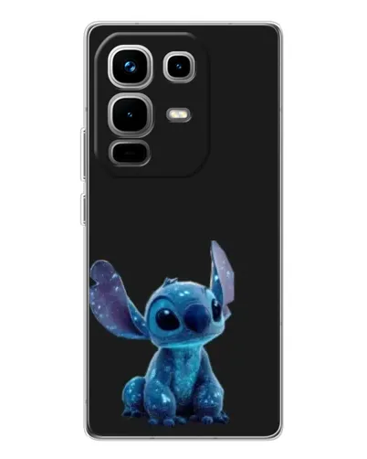 Чехол для Infinix Note 50 Pro с картинкой «Стич на черном» Чехол для Infinix Note 50 Pro с картинкой «Стич на черном»