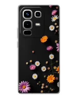 Чохол для Infinix Note 50 Pro з картинкою «Квіткова композиція»