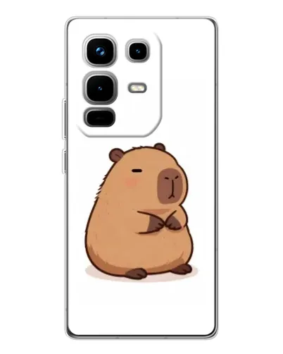Чехол для Infinix Note 50 Pro с картинкой «Толстенькая капибара»