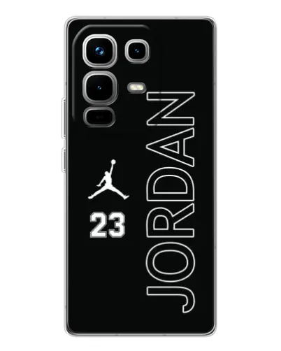 Чехол для Infinix Note 50 с картинкой «Jordan Vertical»