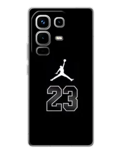 Чехол для Infinix Note 50 с картинкой «Jordan Flight 23»
