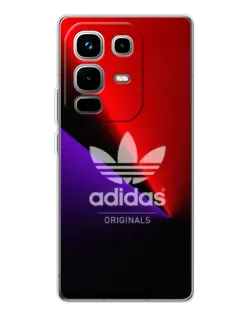 Чохол для Infinix Note 50 з картинкою «Adidas Red Neon» Чохол для Infinix Note 50 з картинкою «Adidas Red Neon»