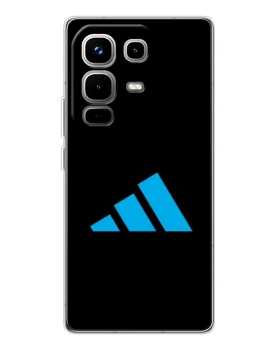 Чохол для Infinix Note 50 з картинкою «Adidas Cyan Logo» Чохол для Infinix Note 50 з картинкою «Adidas Cyan Logo»