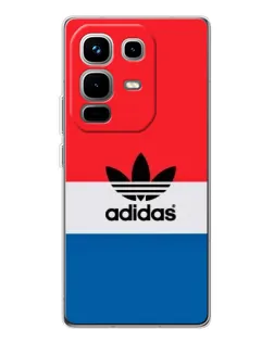 Чохол для Infinix Note 50 з картинкою «Ретро блоки Adidas»