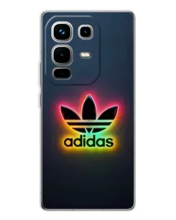 Чохол для Infinix Note 50 з картинкою «Неоновий Adidas»