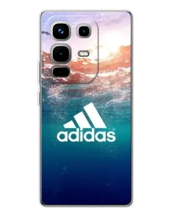 Чохол для Infinix Note 50 з картинкою «Океанська глибина адідас»