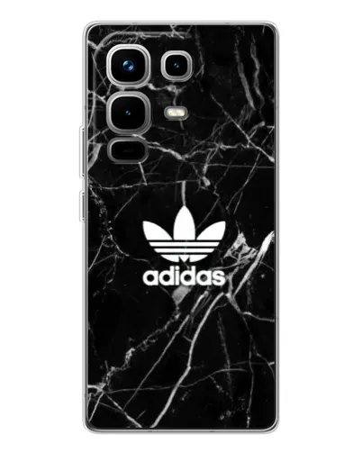 Чохол для Infinix Note 50 з картинкою «Білий мармур Adidas» Чохол для Infinix Note 50 з картинкою «Білий мармур Adidas»