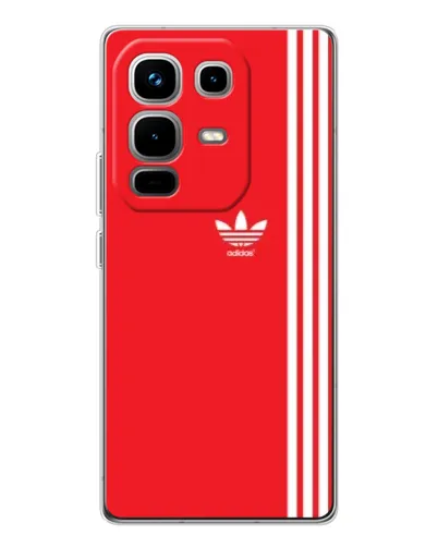 Чохол для Infinix Note 50 з картинкою «Червоний мінімалізм Adidas» Чохол для Infinix Note 50 з картинкою «Червоний мінімалізм Adidas»