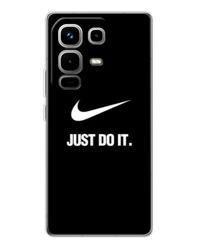 Чехол для Infinix Note 50 с картинкой «Классический принт Nike»