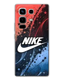 Чехол для Infinix Note 50 с картинкой «Градиентный принт Найк»
