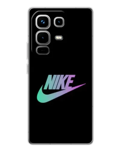 Чехол для Infinix Note 50 с картинкой «Nike — городская ночь»